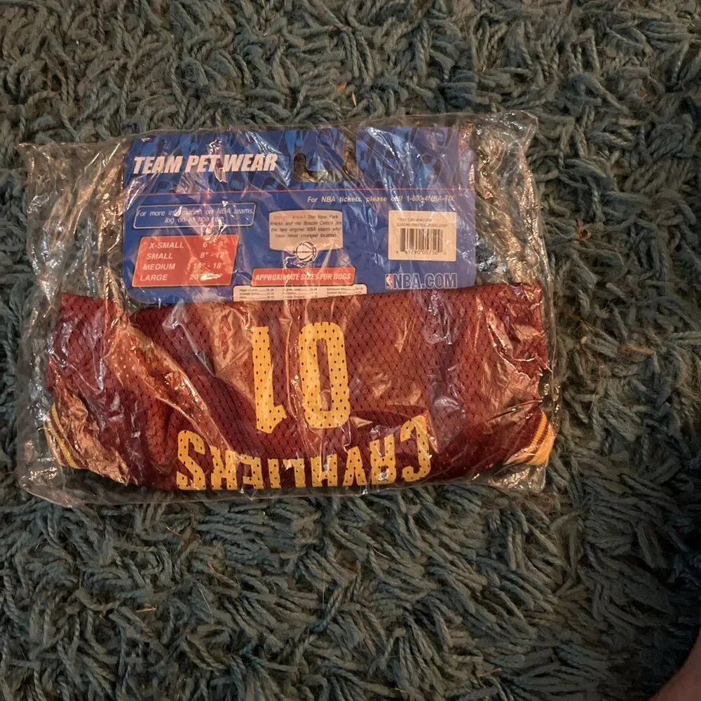 Cleveland Cavaliers Pet Mesh Jersey Size Small